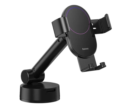 Uchwyt do smartfonów Baseus Simplism gravity car mount holder (black)